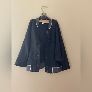 Blanc Noir Butterfly Bomber Black